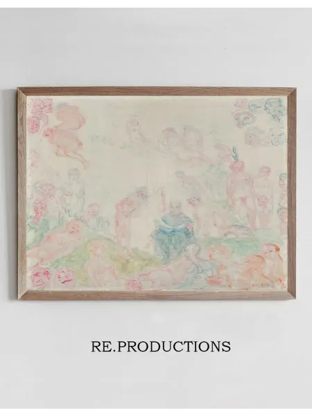 Re.productions Постер The Temptation of Saint Anthony the - James Ensor