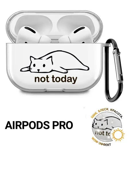 SLVGO Чехол на Apple AirPods Pro, Pro 2