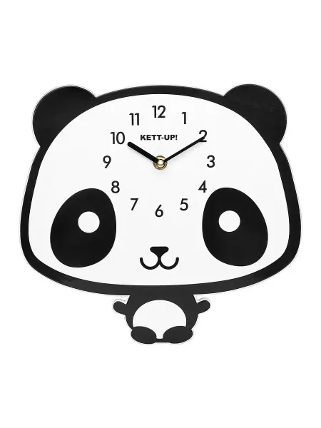 KETT-UP Часы детские настенные DESIGN ZOO, Панда