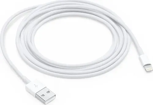 Apple Кабель Lightning - USB Type-A Cable 2 м, белый (MD819ZM/A)