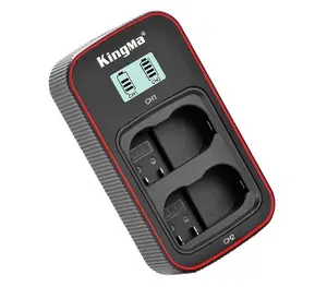 Зарядное устройство Kingma BM058-ENEL15, USB, для 2х Nikon EN-EL15, дисплей