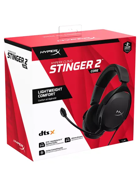 HYPERX Наушники игровые с микрофоном Cloud Stinger 2 Core