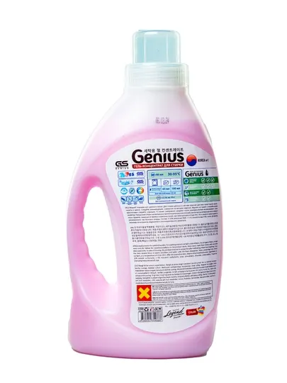 Гель для стирки Genius Color, 2.2 л, розовый