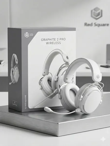 Наушники IO by Red Square Graphite 2 Pro Wireless (io341) (белый)
