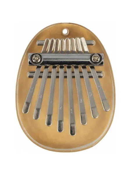 Bee Music EK08 калимба из прозрачного акрила, 8 язычков, форма - овал
