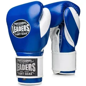Перчатки боксерские LEADERS LS 2 BL/WH