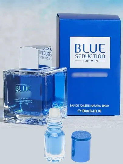 Масляные духи Blue Seduction, 2, 3 мл