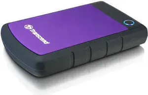 Transcend 2 ТБ Внешний жесткий диск (TS2TSJ25H3P), Пластик, Резина, фиолетовый
