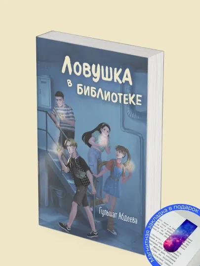 Комплект из 2-х книг. Гульшат Гаязовна. Четвёрка из Трясины/ Ловушка в библиотеке