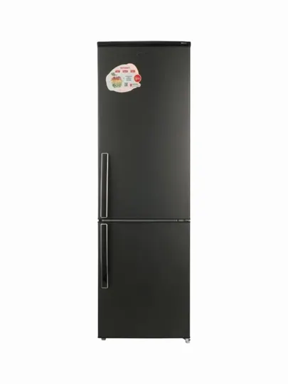 Холодильник Shivaki SHIV345DD 2-камерный черный матовый 265л A+ экономичный вместительный