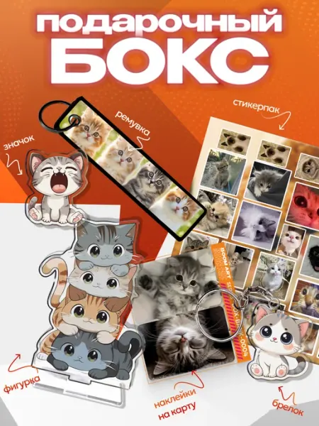BoomArt Подарочный бокс Котики