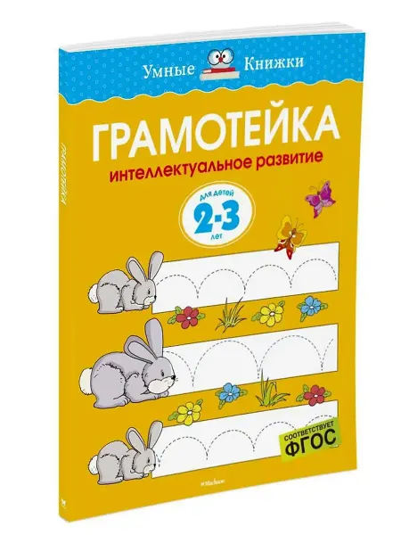 Махаон Грамотейка. Интеллектуальное развитие детей 2-3 лет