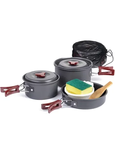 Naturehike Набор посуды на 2-3 человека NH15T203-G