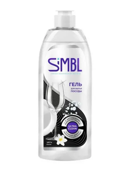 SIMBL Гель для мытья посуды Цветы 450 мл
