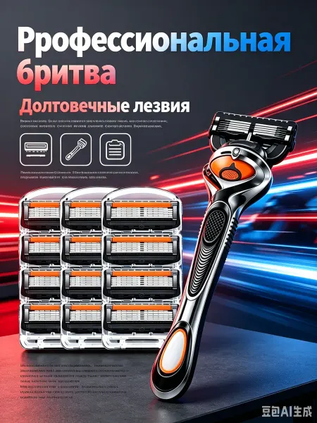 Xiaomi Бритва мужская 12 кассеты