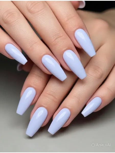 CRISTINANAILS Гель лак для ногтей светло-сиреневого цвета LORIEL 92