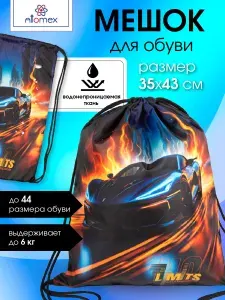 Мешок для обуви для сменки в школу