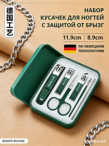 KRECH Кусачки маникюрные для ногтей
