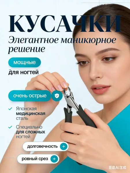 By TM Кусачки маникюрные для кутикулы профессиональные N-04-5