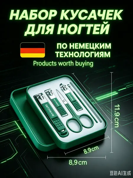 Xiaomi Кусачки маникюрные, щипчики для ногтей