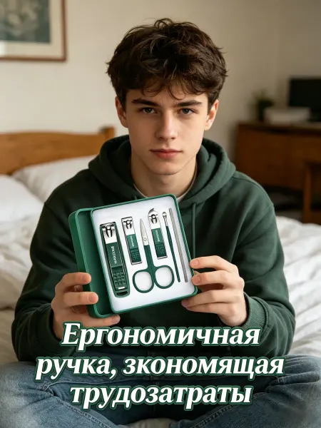 Xiaomi Нержавеющая сталь, острый маникюрный набор
