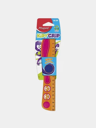 Линейка Maped Kidy Grip, 20 см