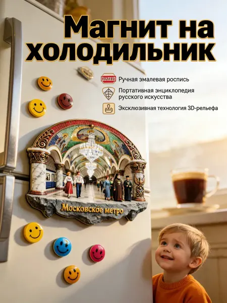 Магнит на холодильник, сувенир