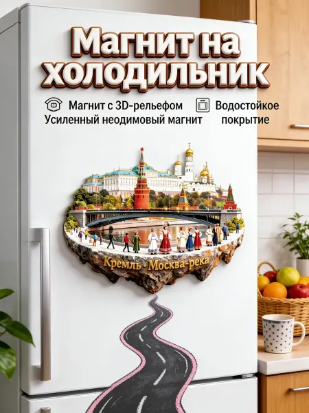 Магнит на холодильник, сувенир