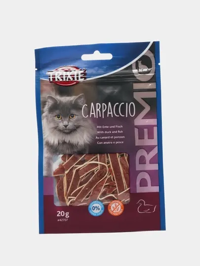 Лакомство для кошек Trixie Утка и рыба, 20 г