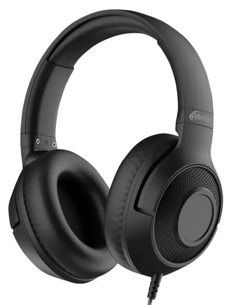RITMIX Наушники RH-544TV Black 40 мм, 20-20000 Гц, 32 Ом, 99 дБ