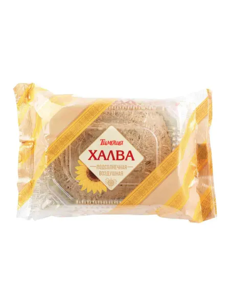 Халва подсолнечная воздушная Тимоша, 200г