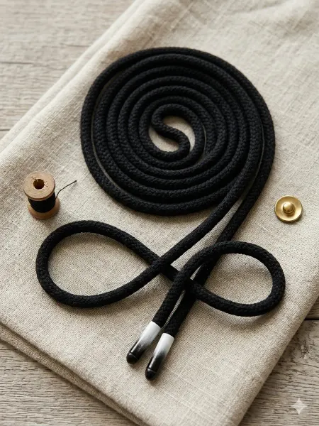 LUXE BELT Шнурок для худи и одежды круглый 140 см 6 мм