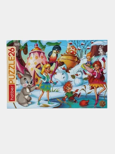 Пазл-Игра Hatber Premium Volshebnie fei 26П3419493, А4ф, 300 х 200 мм