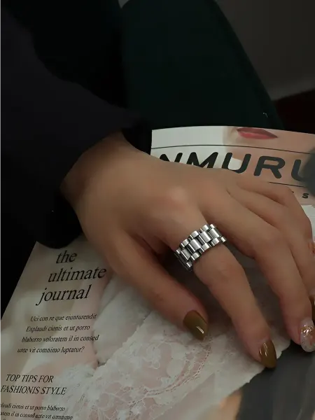 Magia Jewelry Кольцо Rolex необычное на указательный палец