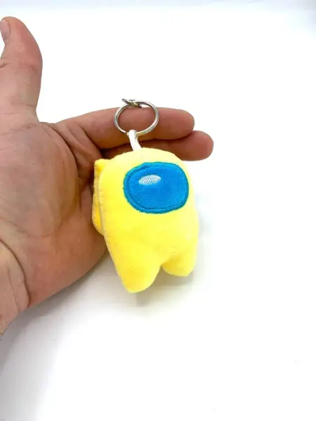 Levacom Мягкая игрушка брелок Амонг Ас Фиолетовый