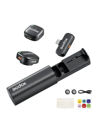 Беспроводной петличный микрофон Godox C01 для телефона, шумоподавление, до 200 м