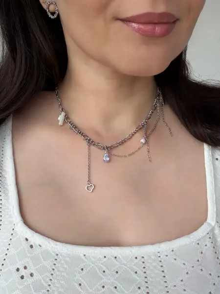 Rowan beads Цепочка с подвесками