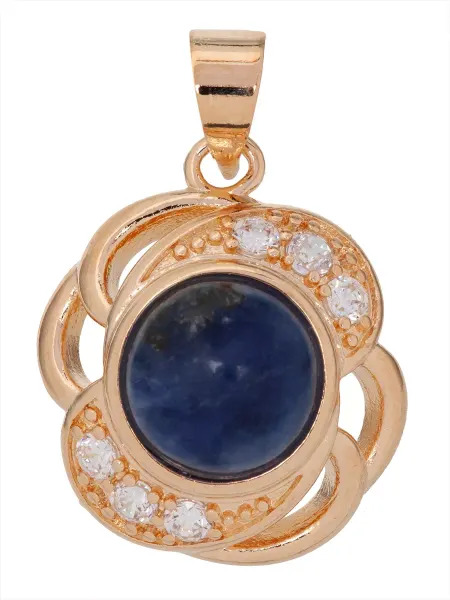 Lotus jewelry Кулон с содалитом "Серенада"