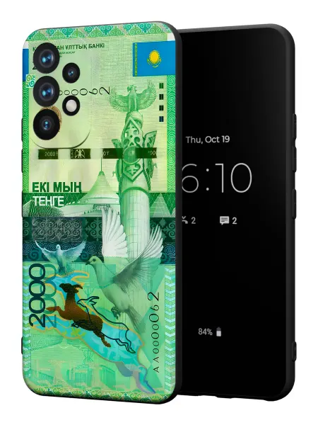 PBl store Чехол на Samsung A52 4G с принтом 2000 тенге