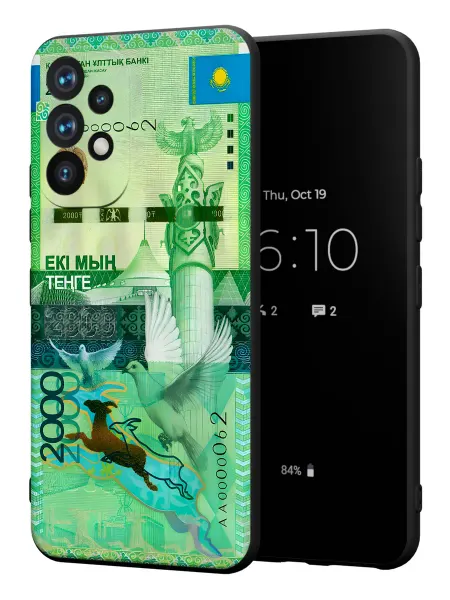 PBl store Чехол на Samsung A53 5G с принтом 2000 тенге