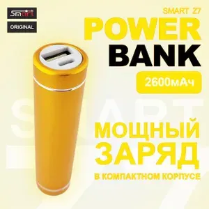 Портативное зарядное устройство (Power Bank), USB, microUSB, 2000 mAh