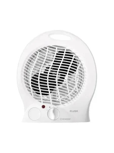 Ecostar Тепловентилятор FLUSH EFH-F2000DS-WT 2000Вт, белый