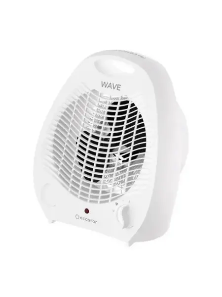 Ecostar Тепловентилятор WAVE EFH-W2000DS-WH 2000Вт, белый