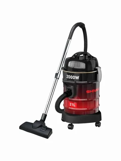 Пылесос Shivaki SHIV-VCD2197 F RED мощный барабанный 2000Вт большой объем