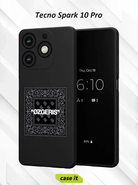 Case it Чехол на Tecno Spark 10 Proс принтом Ozgeris