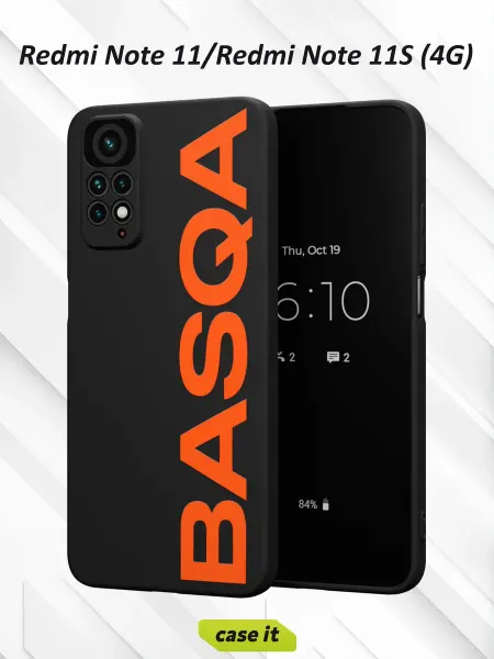 Case it Чехол на Redmi Note 11 11S 4Gс принтом BASQA