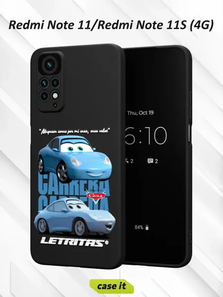 Case it Чехол на Redmi Note 11 11S 4Gс принтом The red car