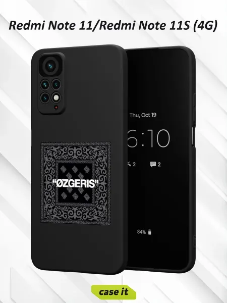 Case it Чехол на Redmi Note 11 11S 4Gс принтом Ozgeris
