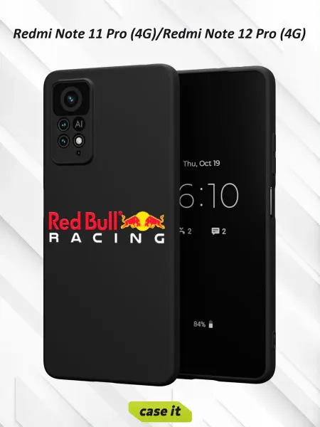 Case it Чехол на Redmi Note 11 Pro 4G Note 12 Pro 4G Red Bull