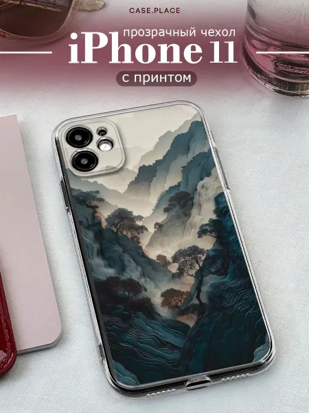 Case Place Чехол на iPhone 11 горы